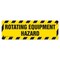 Signmission Rotating Equipment Hazard 18in Non-Slip Floor Marker, 16" x 16", FD-R-16-99828 FD-R-16-99828 - alternate 1
